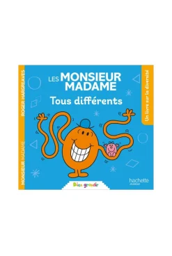 Livre Monsieur Madame, Tous différents - Hachette Jeunesse
