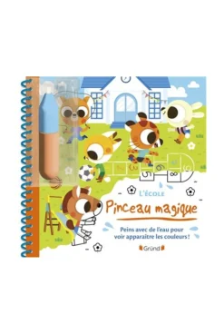 Livre Pinceau magique, l'école