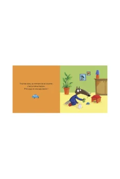 Livre P'tit loup ne veut pas dormir - Auzou