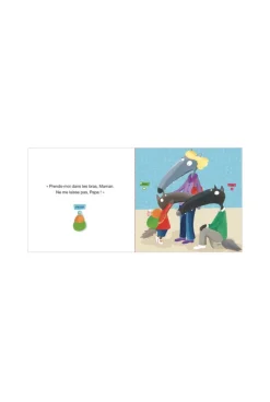 Livre P'tit loup rentre à l'école - Auzou