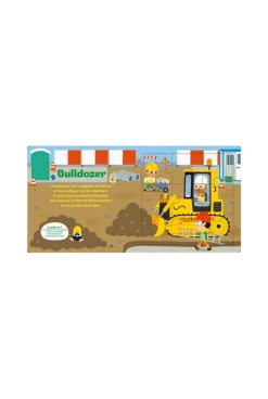 Livre Puzzle 9 p engins de chantier