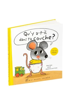 Livre Qu'y a-t-il dans ta couche ? - Albin Michel jeunesse