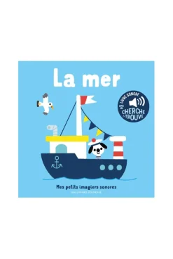 Livre sonore La mer, avec un cherche et trouve - Gallimard Jeunesse