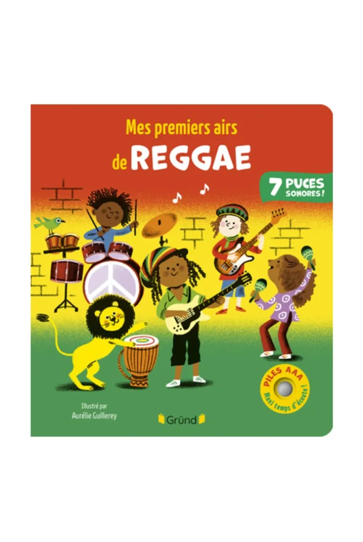 Livre sonore Mes premiers airs de reggae - Gründ