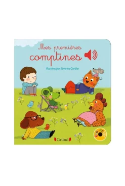 Livre sonore Mes premières comptines - Gründ