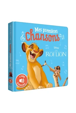 Livre sonore Roi Lion mes premières chansons - Hachette Jeunesse