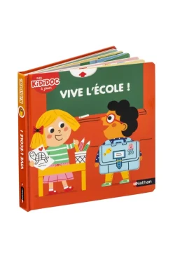 Livre Vive l'école ! Kididoc - Nathan Jeunesse