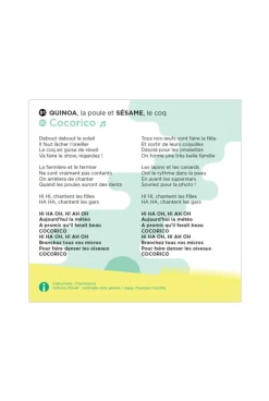 Livre-CD Zanimomusic Chansons à partager entre petits et grands - Joyvox