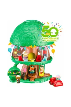 Lot Arbre magique et 2 figurines Anniversaire + 1 figurine offerte Klorofil
