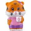 Lot de 4 personnages famille tigre, Klorofil