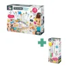 Lot fabrique à stylos et recharge kawaii, Buki