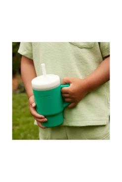 Ma première tasse en silicone vert sapin