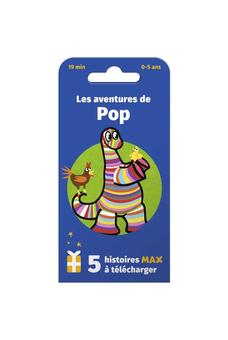 Max Carte les aventures de pop, La boite à histoires de l'Ecole des Loisirs