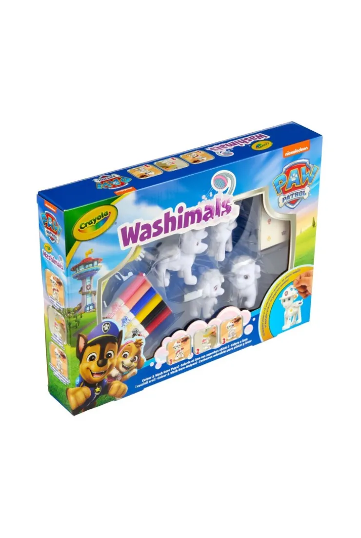 Mes 4 animaux à colorier Washimals Pat' Patrouille Crayola