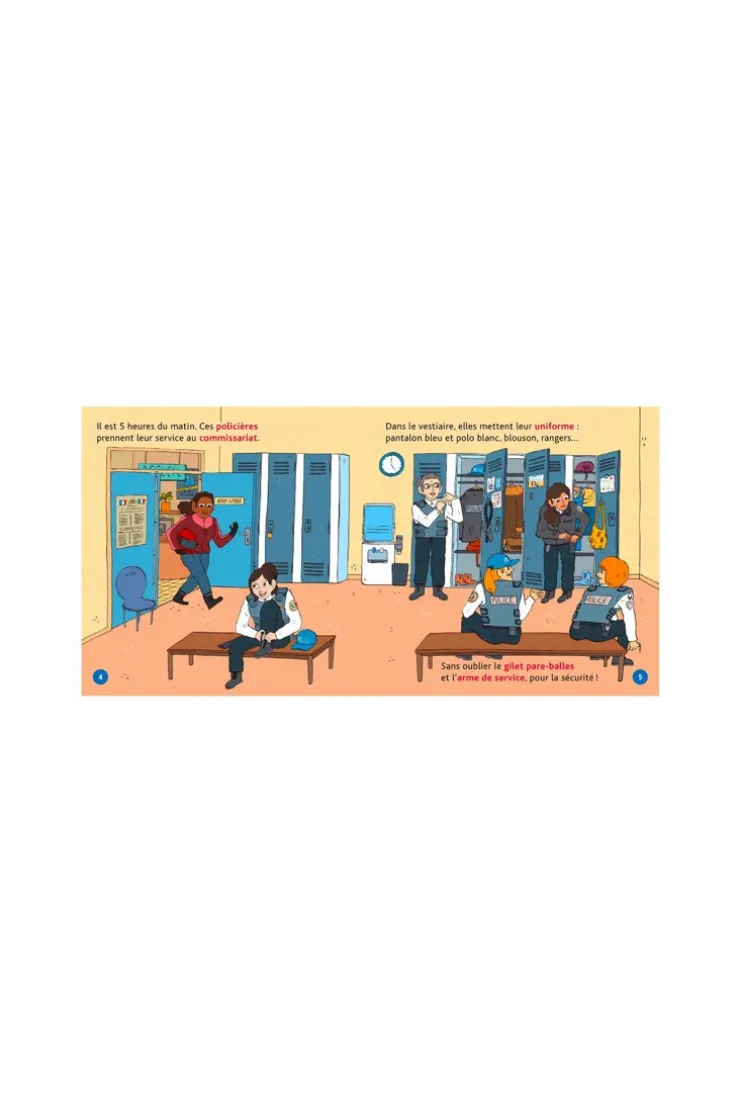 Mes P'tits docs, Les policiers
