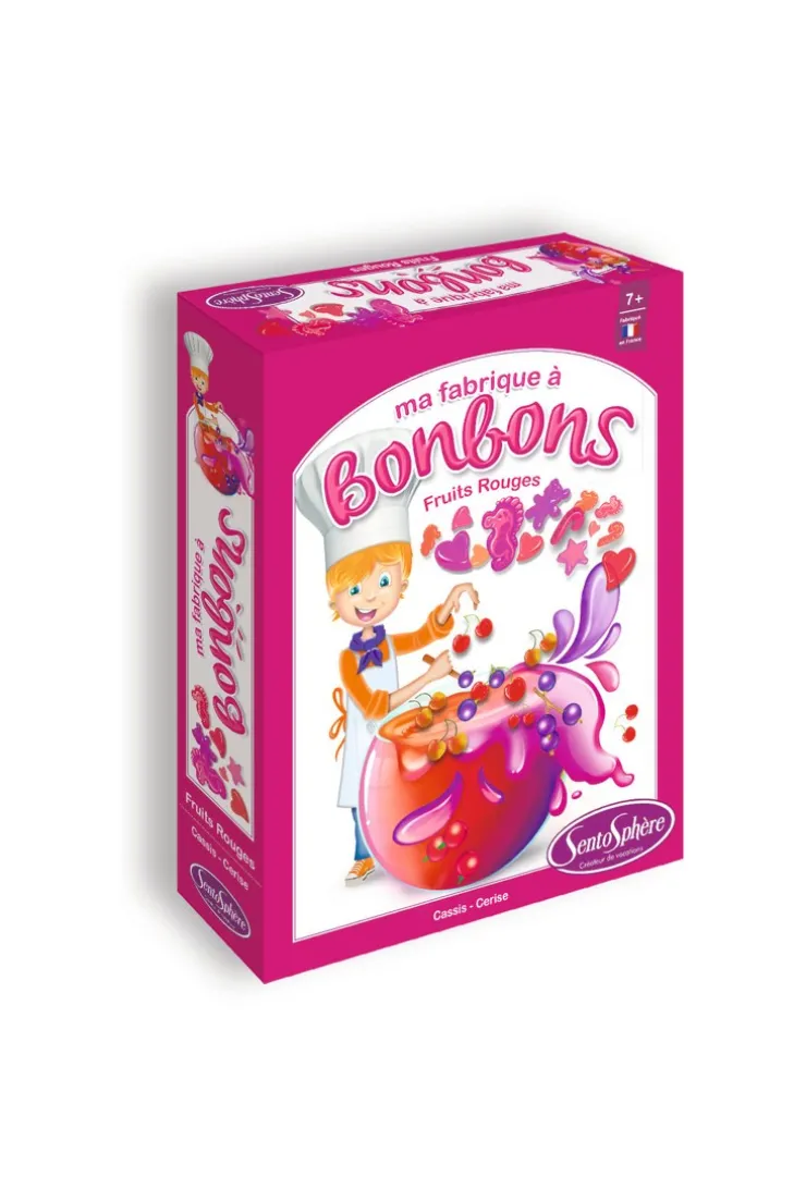 Mini fabrique à bonbons, fruits rouges