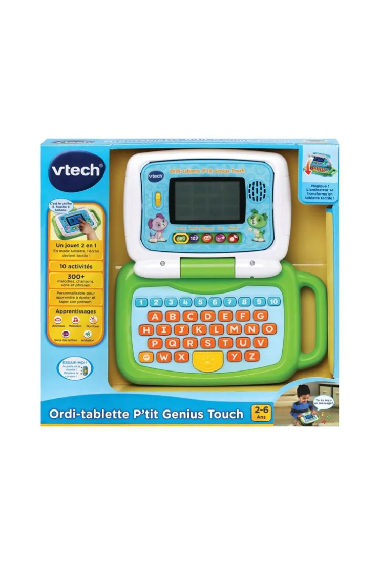Ordi tablette P'tit génius touch Vtech