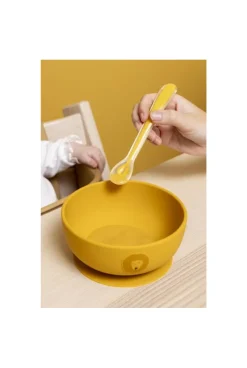 Pack de 3 cuillères d'alimentation pour bébé, Mr lion