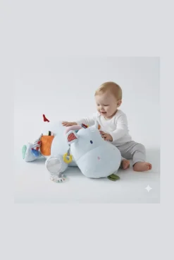 Peluche multi activités Axel l'hippo Oxybul