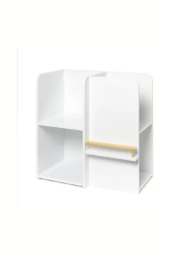 Petite bibliothèque multifaces blanc Oxybul