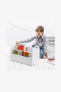 Petite bibliothèque sur roulettes Oxybul