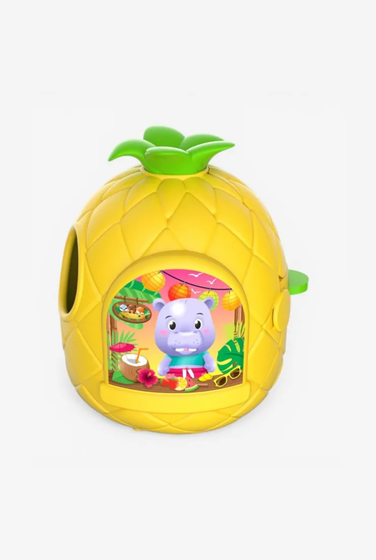 Playset ananas et hippopotame pocket Klorofil