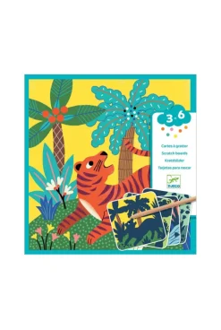 Pochette cartes à gratter Les grosses bêtes Djeco