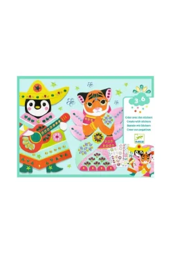 Pochette Créer avec des stickers Brillants Djeco