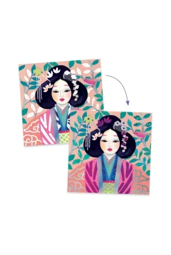 Pochette patch métallique Parures précieuses Djeco