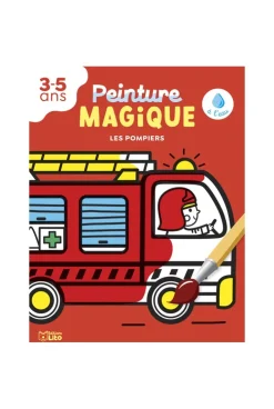 Pochette Peinture magique à l'eau : Les pompiers