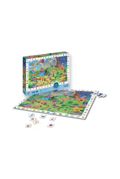 Puzzle 100 pièces Cherche et trouve Fête Foraine Sentosphère