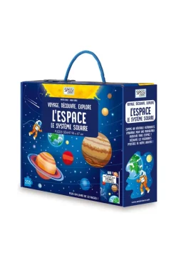 Puzzle découverte du système solaire et son livret Sassi