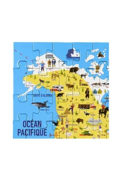 Puzzle du monde 200 pièces Oxybul