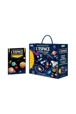 Puzzle et livre l'Espace Coffret Découverte Sassi