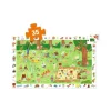 Puzzle Le square des petits amis 35 pièces Djeco