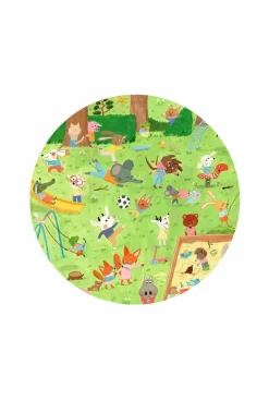 Puzzle Le square des petits amis 35 pièces Djeco