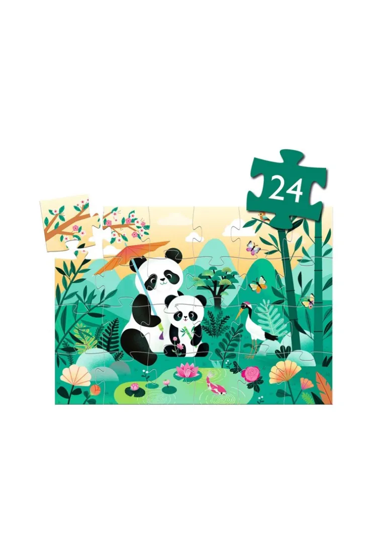 Puzzle Panda 24 pièces Djeco