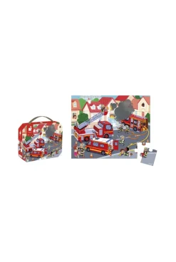 Puzzle Pompier 24 pièces Janod