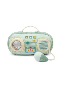 Radio sonore en tissu Joe verte Lilliputiens