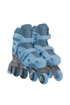 Rollers évolutifs 2 en 1 taille 30-33 Bleu Pastel Globber