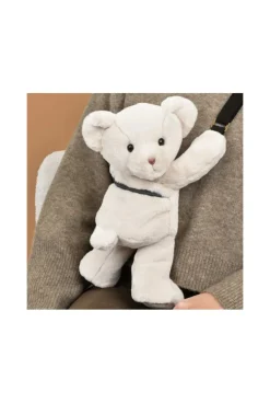 Sac nounours ivoire