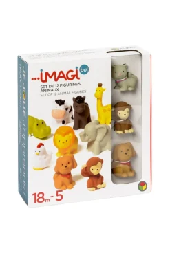 Set de 12 figurines animaux Oxybul