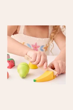 Set de 5 fruits à découper en bois Oxybul