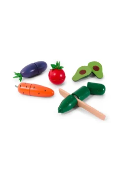 Set de 5 légumes à découper en bois Oxybul