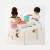 Table de jeux 4 en 1 bois Oxybul