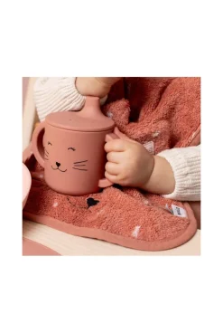 Tasse d'apprentissage en silicone Chat TRIXIE