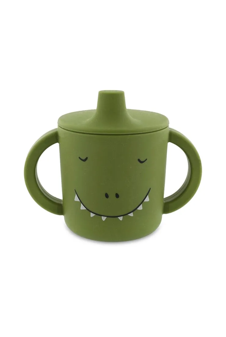 Tasse d'apprentissage en silicone Dinosaure Trixie