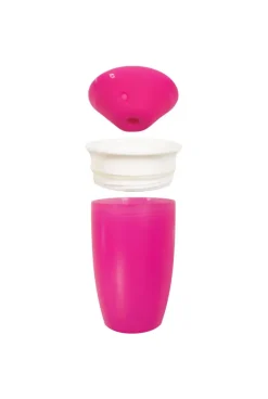 Tasse miracle 360° 12m et + rose Munchkin