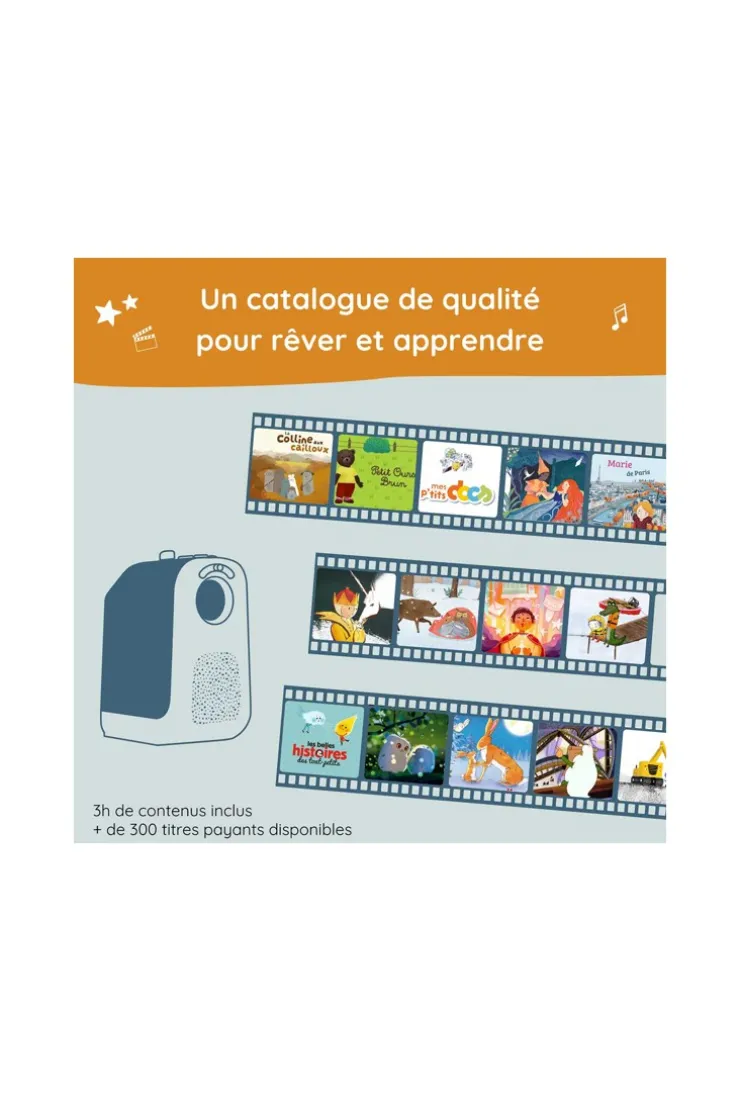 Tikino le vidéoprojecteur des 3-10 ans