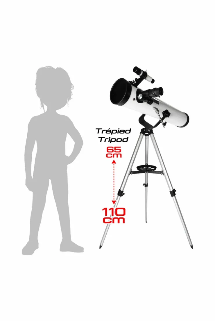 Télescope réflecteur 50 activités, Buki